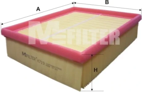 Фільтр повітряний Renault (вир-во M-Filter) M-FILTER K719
