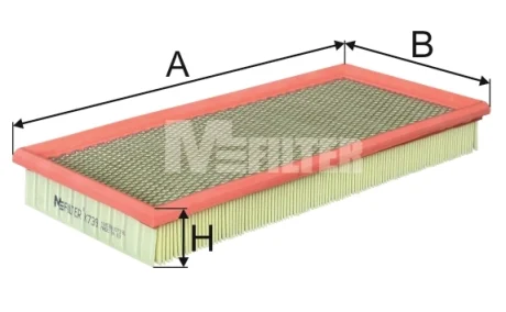 Фільтр повітряний (вир-во M-filter) M-FILTER K739