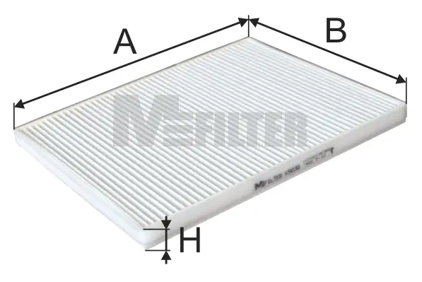 Фільтр салону OPEL, SUZUKI (вир-во M-filter) M-FILTER K9038 (фото 1)