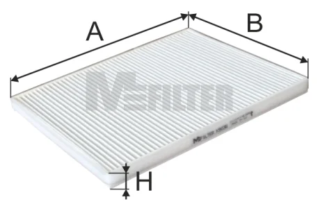 Фільтр салону OPEL, SUZUKI (вир-во M-filter) M-FILTER K9038