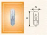 Автолампа T5 24V 1.2W W2x4.6d Standard 24V (без цоколя) (T5 1,2W 24V) MAGNETI MARELLI 003722100000 (фото 1)