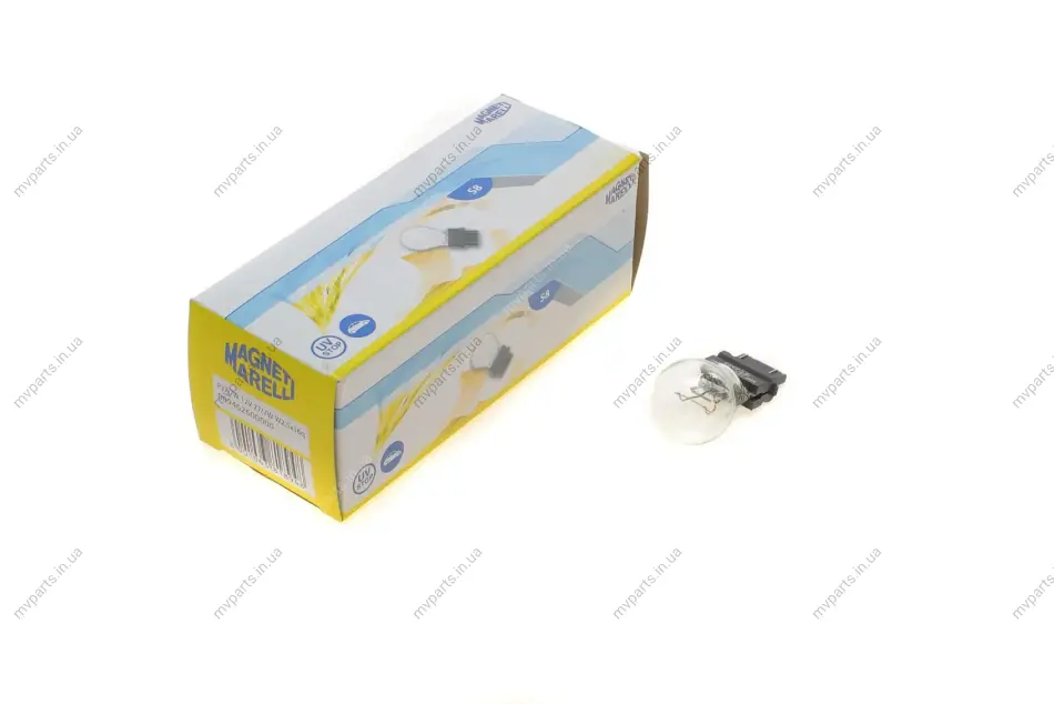 Автолампа P27/7W 12V W2.5x16q (P27/7 12V) MAGNETI MARELLI 009462600000 (фото 1)