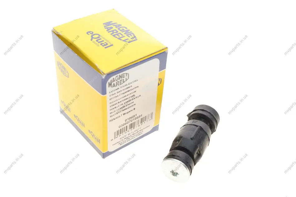 Тяга стабілізатора (переднього) Renault Kangoo 97- (010691) MAGNETI MARELLI 030607010691 (фото 1)