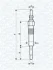 Свічка розжарювання VW/Audi 1.9/2.5TDI (UC31A) MAGNETI MARELLI 062900028304 (фото 1)