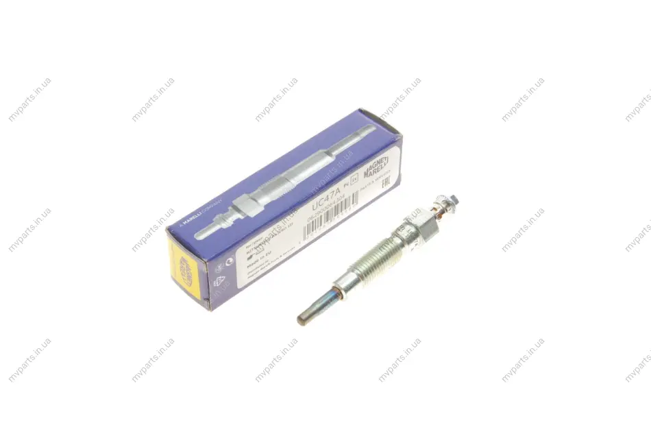 Свічка розжарювання Mitsubishi Pajero/Mitsubishi L 200/300/Kia Pregio 2.5TD 86- (11V) (UC47A) MAGNETI MARELLI 062900064304 (фото 1)