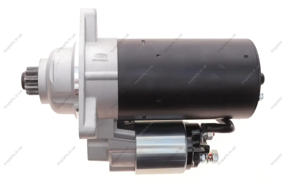 Стартер VW T4/Seat Ibiza II 1.9D-2.5D 90-03 (12V/1.8kw) (z=10) MAGNETI MARELLI 063720801010 (фото 1)