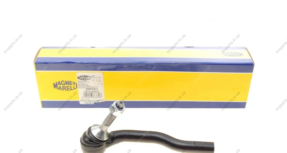 Наконечник тяги рульової (L) Ford Fusion (США) 1.5 13-18 (SSP0431) MAGNETI MARELLI 301191604310 (фото 1)