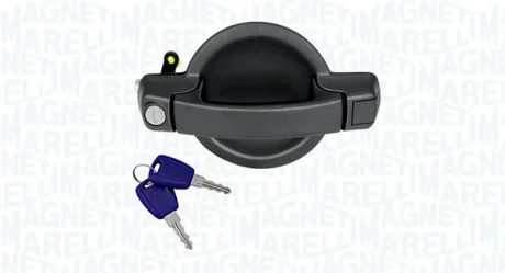 Ручка дверей (бічних/ззовні) (R) Fiat Doblo 01- (з ключом) MAGNETI MARELLI 350105023800