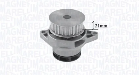 Водяний насос (Вир-во Magneti Marelli кор.код. WPQ1189) MAGNETI MARELLI 352316171189