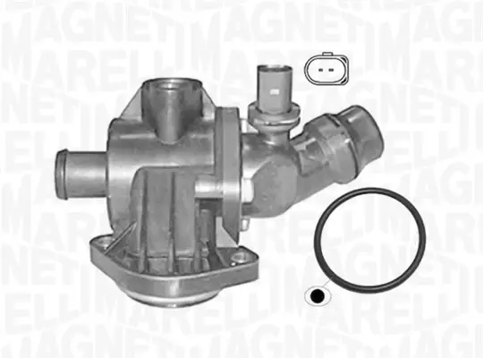 Термостат Audi A4/A6 1.8T/2.0 01-08 (105°C) (TE0377) MAGNETI MARELLI 352317003770 (фото 1)