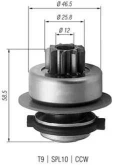 Шестерня, стартер (вир-во Magneti Marelli кор.код. AMB0171) MAGNETI MARELLI 940113020171
