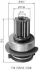 Бендикс стартера VW Golf/Passat 92- (AMB0223) MAGNETI MARELLI 940113020223 (фото 1)