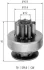 Шестерня, стартер (вир-во Magneti Marelli кор.код. AMB0237) MAGNETI MARELLI 940113020237 (фото 1)