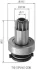 Бендикс стартера VW Caddy II 1.9 TDI 96-04 (AMB0308) MAGNETI MARELLI 940113020308 (фото 1)