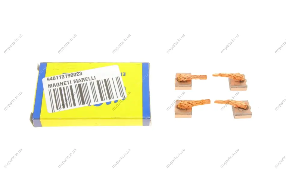 Щітки стартера Audi/Citroen/Fiat (12v) (5x12x11.6) (к-кт) (AMS0023) MAGNETI MARELLI 940113190023 (фото 1)