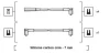 Проводи запалювання Lada Diva 87-12 (к-кт) (MSK1234) MAGNETI MARELLI 941318111234 (фото 1)