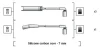 Дріт запалювання CHEVROLET AVEO (T250, T255) 1.5 (компл.) (вир-во Magneti Marelli) MAGNETI MARELLI 941318111273 (фото 1)
