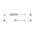 Комплект дротів запалювання (вир-во Magneti Marelli кор.код. MSQ0036) MAGNETI MARELLI 941319170036 (фото 1)