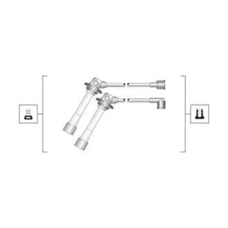 Комплект дротів запалювання (вир-во Magneti Marelli кор.код. MSQ0083) MAGNETI MARELLI 941319170083