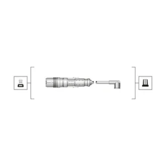 Комплект проводов зажигания (вир-во Magneti Marelli кор.код. MSQ0119) MAGNETI MARELLI 941319170119