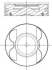 Поршень MB Sprinter (B906)/Vito (W639) OM642 3.0D 06- (83.11mm/+0.50) (1-3 циліндр) MAHLE 001 PI 00106 002 MAHLE / KNECHT 001-PI-00106-002 (фото 1)