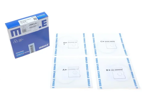 Кільця поршневі Smart 0.7 03- (66.50mm/STD) (1.2-1.5-2.5) MAHLE 003 99 N0 MAHLE / KNECHT 003-99-N0