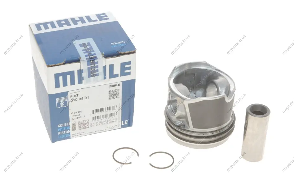 Поршень Opel Combo 1.3CDTI 00- (72.20mm/+0.60) MAHLE 010 04 01 MAHLE / KNECHT 010-04-01 (фото 1)
