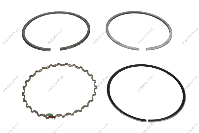 Кільця поршневі Opel Astra G/Combo 1.4 98-05 (77.6/STD) (1.5-1.5-3) MAHLE 011 06 N0 MAHLE / KNECHT 011-06-N0 (фото 1)