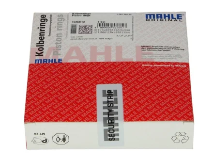 Кільця поршневі Opel Astra/Vectra 1.6i 00- (79.00mm/STD) (1.2-1.2-2) MAHLE 012 21 N0 MAHLE / KNECHT 012-21-N0