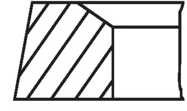 Кільця поршневі Renault Kangoo 1.4i 97- (75.80mm/STD) (1.5-1.75-3) MAHLE 021 01 V0 MAHLE / KNECHT 021-01-V0 (фото 1)