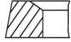 Кільця поршневі Renault Kangoo 1.4i 97- (75.80mm/STD) (1.5-1.75-3) MAHLE 021 01 V0 MAHLE / KNECHT 021-01-V0 (фото 1)