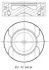 Поршень Renault Megane/Trafic 2.0dci 06- (84.00mm/STD) MAHLE 021 PI 00134 000 MAHLE / KNECHT 021-PI-00134-000 (фото 1)