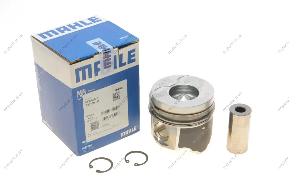Поршень Renault Megane II/Laguna II 1.9dci 01-07 (80.01mm/STD) MAHLE 022 09 00 MAHLE / KNECHT 022-09-00 (фото 1)