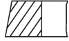 Кільця поршневі Seat Ibiza V/Skoda Octavia/VW Caddy/Golf 1.2TSI 08- (71.00mm/STD) (1-1.2-2) MAHLE 028 10 N0 MAHLE / KNECHT 028-10-N0 (фото 2)
