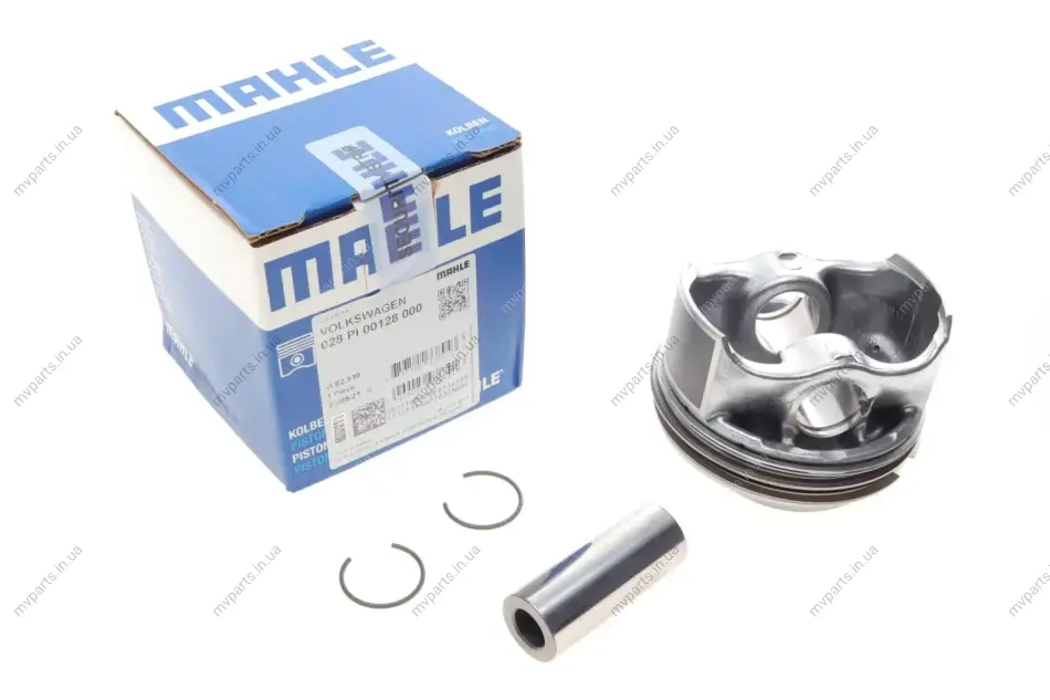 Поршень Audi A4/VW Passat 1.8 TSI 07- (82.51mm/STD) MAHLE 028 PI 00128 000 MAHLE / KNECHT 028-PI-00128-000 (фото 1)