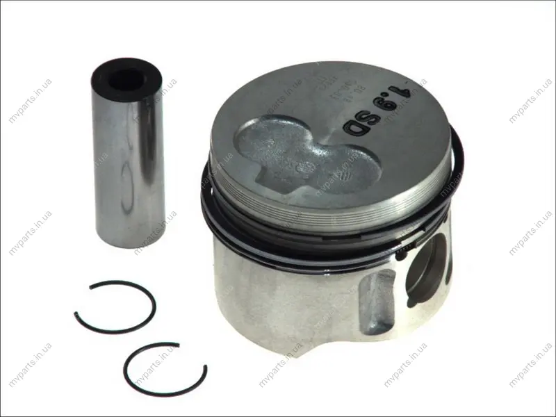 Поршень Audi 80/100/VW T4/Golf III 1.9-2.4D 89-03 (80.51mm/+1.00) MAHLE 029 82 13 MAHLE / KNECHT 029-82-13 (фото 1)