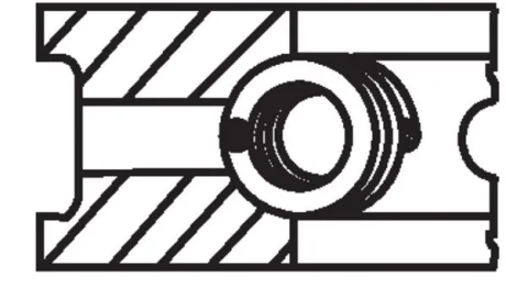 Кільця поршневі VW Polo/Golf 1.0/1.3/1.4i 98-02 (75.01mm/STD) (1.5-1.5-2.5) MAHLE 029 92 N0 MAHLE / KNECHT 029-92-N0