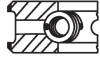 Кольца поршневі VW T4 1.9TD/2.4D 90-03 (80.51mm/+1.0) (1.75-2-3) MAHLE 030 20 N3 MAHLE / KNECHT 030-20-N3 (фото 3)