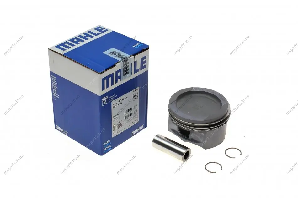 Поршень Skoda Fabia/Octavia/VW Golf IV 2.0 98-10 (83.01mm/+0.5) MAHLE 030 60 13 MAHLE / KNECHT 030-60-13 (фото 1)