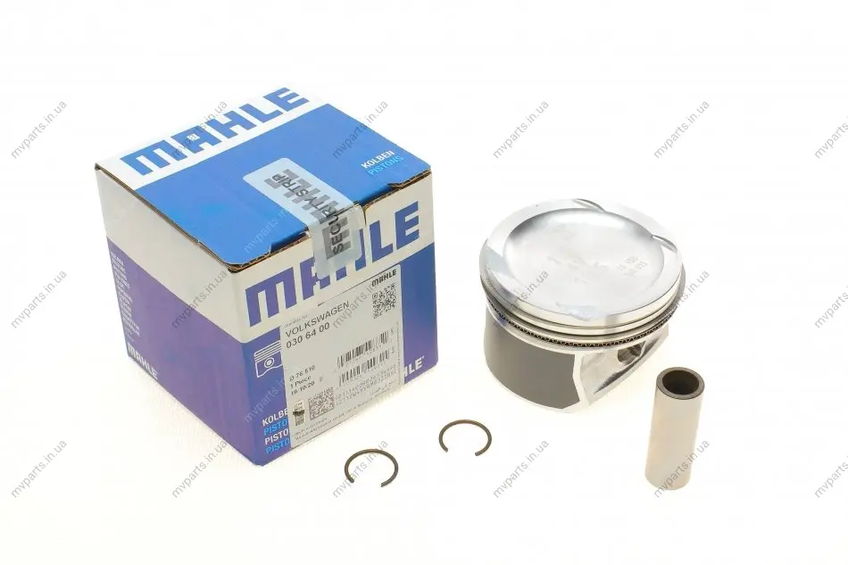 Поршень Skoda Fabia/VW Polo 1.2 01-08 (76.51mm/STD) MAHLE 030 64 00 MAHLE / KNECHT 030-64-00 (фото 1)
