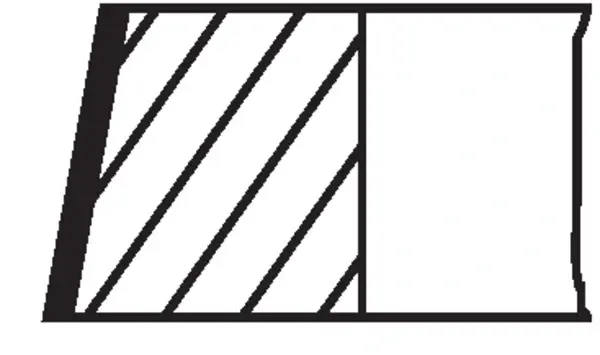 Кільця поршневі Volvo 1.8 (B4184S)/2.0 (B4204)/2.4 (B5244)/2.5 (B5254) (83.01mm/STD) (1.2-1.5-2.5) MAHLE 038 52 N0 MAHLE / KNECHT 038-52-N0 (фото 1)