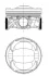 Поршень Citroen Berlingo/Peugeot Partner 1.2 THP 16- (75.00mm/STD) MAHLE 039 PI 00134 000 MAHLE / KNECHT 039-PI-00134-000 (фото 1)