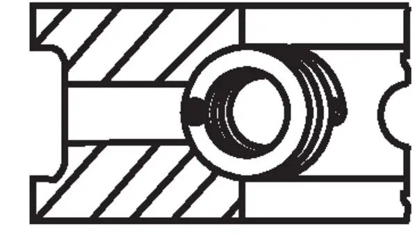Кільця поршневі BMW 3(E30/36)/5(E28/34) M20/M40 1.6/1.8/2.5/2.7i 81-94 (84.00mm/STD) (1.5-1.75-3) MAHLE 081 21 N0 MAHLE / KNECHT 081-21-N0 (фото 1)
