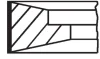 Кільця поршневі VW LT 2.8TDI 96-116kw (93.00mm/STD) (2.5-2-3) MAHLE 151 10 N0 MAHLE / KNECHT 151-10-N0 (фото 1)