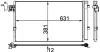 Радіатор кондиціонера BMW 5 (F90/G30/G31)/6 (G31)/7 (G11/G12)/8 (G14/F91) 2.0D/3.0D 15- MAHLE AC 38 000P MAHLE / KNECHT AC-38-000P (фото 2)