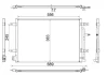 Радіатор кондиціонера Audi A4/Seat Exeo 1.6-3.2 02-13 MAHLE AC 812 000S MAHLE / KNECHT AC-812-000S (фото 1)
