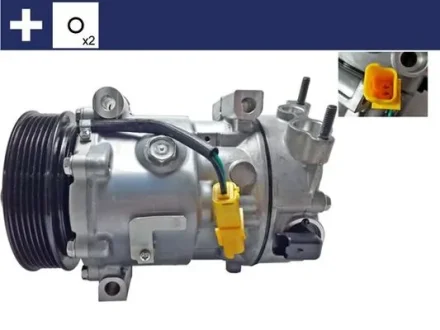 Компресор кондиціонера Citroen Berlingo/Peugeot Partner 1.6HDI 08- MAHLE ACP 359 000S MAHLE / KNECHT ACP-359-000S