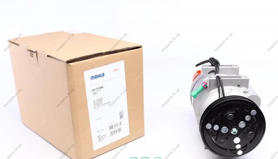 Компресор кондиціонера Audi A4/A6/VW Passat 1.6/1.8/1.9D 94-05 MAHLE ACP 53 000S MAHLE / KNECHT ACP-53-000S (фото 1)