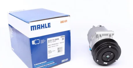 Компресор кондиціонера Renault Grand Scenic II/Megane II 1.9dCi/2.0 02-09 (CVC5) MAHLE ACP 73 000S MAHLE / KNECHT ACP-73-000S
