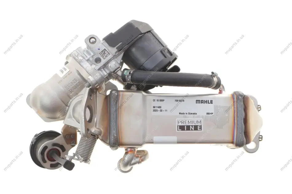 Радіатор рециркуляції ВГ BMW 3 (E90) 3.0d (N57) 05-11/5 (F10) 2.0d (N47)/2.0d (N57) 10-16 MAHLE CE 10 000P MAHLE / KNECHT CE-10-000P (фото 1)